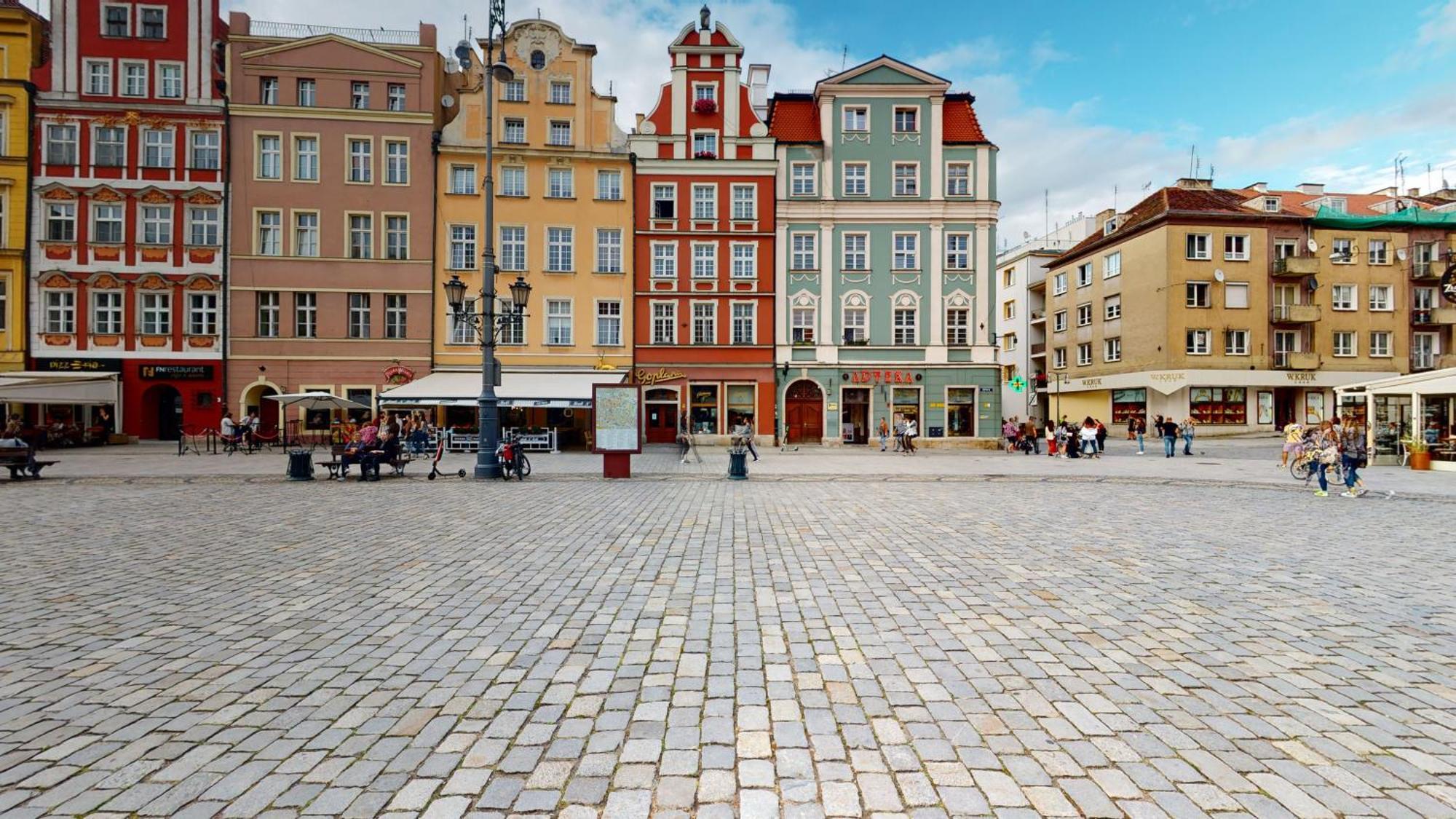 Widok Na Rynek Lägenhet Wrocław Exteriör bild
