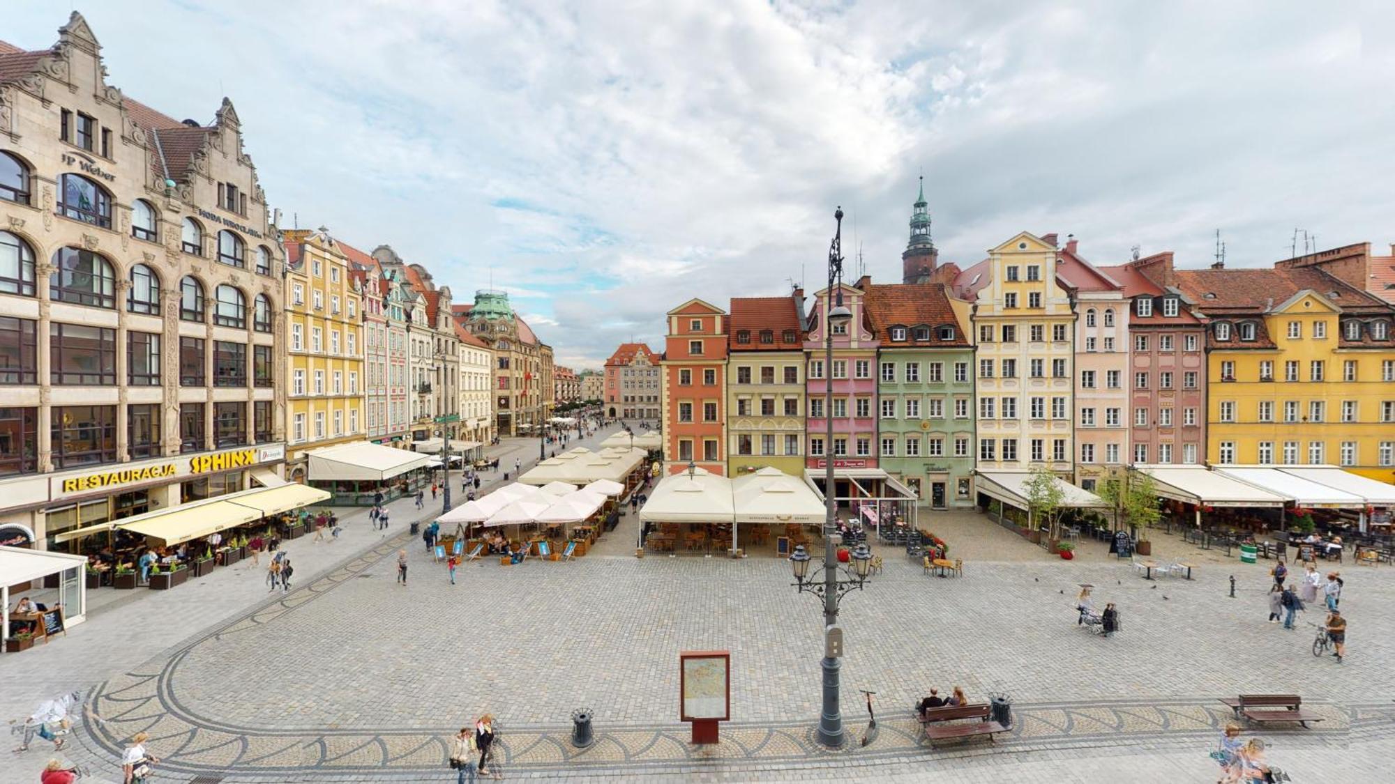 Widok Na Rynek Lägenhet Wrocław Exteriör bild